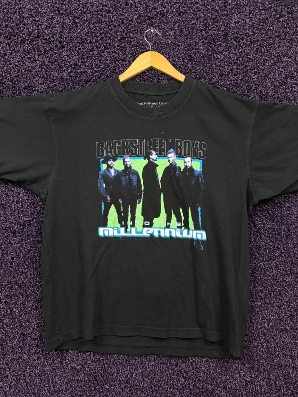 Backstreet Boys Into The Millennium Sphere Baggy T-Shirt L